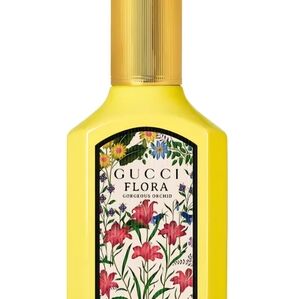 Gucci Flora  Orchid Yellow Bottle With Gold Cap
